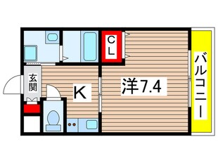 リープラス立花の物件間取画像